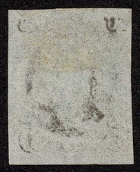 UNITED STATES: 1847 5c brown ,blue grid cancel good to very large ...