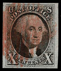 6605005: United States 1847 Issue - Sheet margins / corners