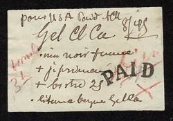 SR SPERATI Reproduction: Cancellation, "PAID: curved arc in black on ...