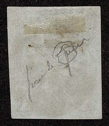 SR SPERATI Reproduction: 1847 10c black grid cancel .enormous margins ...