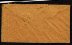 UNITED STATES: 1857 rare Campaign Cover, the 3c rose has been added ...