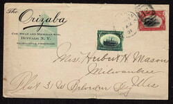UNITED STATES FORGERIES & FANTASIES: 1901 Pan American Expo. 1 c ...