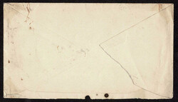 UNITED STATES: Bloods 1c bronze on lilac acid tied with 1851 3c red  ...