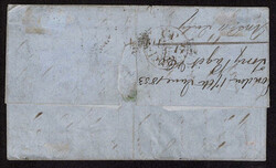 GREAT BRITAIN: Used to Canada (Montreal): 1848 10p brown Die ? and ...