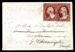 6605010: United States 1851-56 Issue - Covers bulk lot