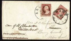 6605010: United States 1851-56 Issue - Covers bulk lot