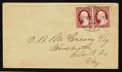 6605010: United States 1851-56 Issue - Covers bulk lot