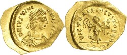 10.60.40: Ancient Coins - Byzantine Empire - Justinian I, 527 - 565