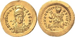 10.40.30: Ancient Coins - Eastern Roman Empire - Theodosius II, 402 - 450