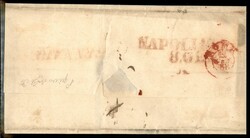 1° giorno di Chieti (8° giorno d'uso francobolli di Napoli) - ...