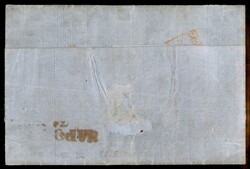 Lettera da Barletta 31 maggio 1858 affrancata con coppia verticale 2 ...