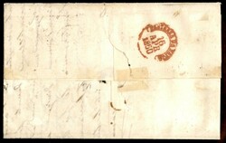 Lettera da Napoli 19 APR.1860 viaggiata coi vapori per Catania ...