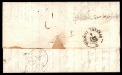 Castel di Tusa - corsivo annullatore di 20 cent (26) - lettera per ...