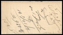 Stampato affrancato con 2 cent su 75 Valevole per le Stampe (53) da ...