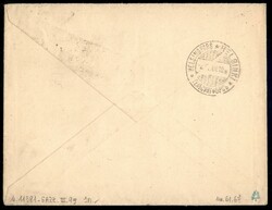 1891 - 20 cent arancio (61) + 5 cent verde (67) su busta da Milano 29 ...