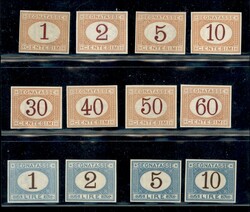 3415: Italy - Postage due stamps