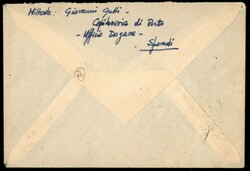 Sporadi - Busta affrancata con valori dell'Imperiale (243 + 247/248) ...