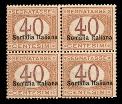 3580: Italienisch Somaliland - Portomarken