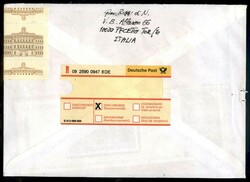 Raccomandata affrancata con 5 valori da 0,62 € del Libretto ...