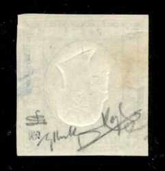 1861 - 1/2 tornese (17h) con effigie capovolta - gomma originale con ...