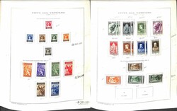 VATICANO - 1929/1979 - Collezione avanzata di valori e serie complete ...