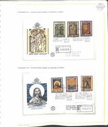 TEMATICA - Anno Santo 1975 - Collezione di buste e valori emessi da ...