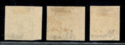 Terza Emissione - 1857/1859 - Tre valori (9/11) - gomma originale - G ...