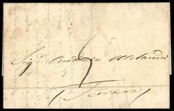 PORTOMAGGIORE su coppia del mezzo bai (1) - lettera per Ferrara del ...