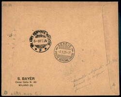 1925 (3 ottobre) - Primo Volo Milano Ginevra - Longhi 1409 - ex coll. ...