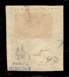 1859 - 2 grana azzurro chiaro (6g - prima tavola - posiz.47) - grandi ...