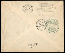 Due raccomandate del Volo di ritorno del 29.5.33 (Longhi tipo 463 e ...