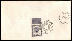 1951 (7 luglio) - Aerogramma della manifestazione Aero Club Royal de ...