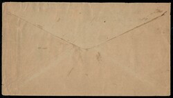 Aerogramma a mezzo Idrovolante affrancato con tre 10 cent Scadta ...