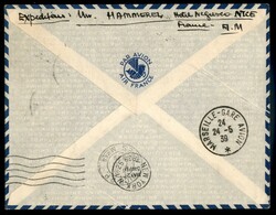 1939 (24 maggio) - Marsiglia New York - aerogramma del volo