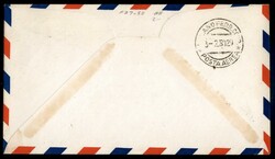 New York Milano (Pellegrini 347) 2.2.1950 - Primo Volo