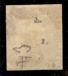 1859 - 2 grana azzurro (8d - terza tavola) - ottimi margini - gomma ...