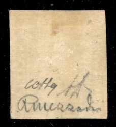 1859 - 5 grana vermiglio vivo (11a) - seconda tavola - usato - ...