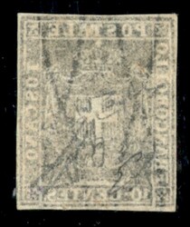 1860 - 10 cent bruno grigio (19c) - gomma originale - splendido - ...