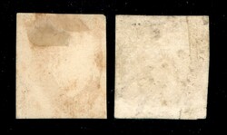 1862 - Saggi Pellas - due valori