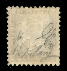 1862 - 10 cent bistro giallastro (1) - gomma originale - A. Diena + ...