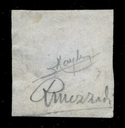 80 cent giallo arancio (4) angolo di foglio (pos 5) usato a Livorno ...