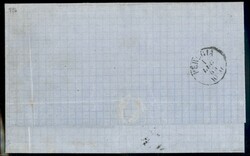 Letterina affrancata con 15 cent Litografico (12) da Fratta 30 giu. ...