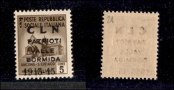 3512070: Italien Lokalausgaben C.L.N. Valle Bormida