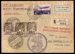 Cirenaica - Volo di ritorno Roma Friedrichshafen 29/30 maggio 1933 - ...