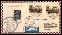 Isole dell'Egeo - Volo di ritorno Roma Friedrichshafen 29 maggio 1933 ...