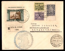 Vaticano - Volo di ritorno Roma Friedrichshafen 29/30 maggio 1933 - ...