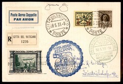 Vaticano - Volo di ritorno Roma Friedrichshafen 29/30 maggio 1933 - ...