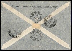 5° Volo in Sud America/5° Sudamerikafahrt - 19/22 agosto 1933 ...