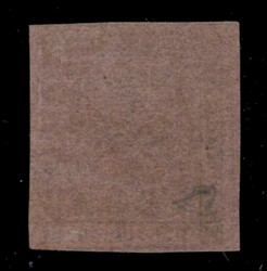 1853 - 9 cent viola lilla (2a - Segnatasse Giornali) - invisibile ...