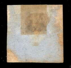 1858 - 2 grana lilla rosa (5b) - usato